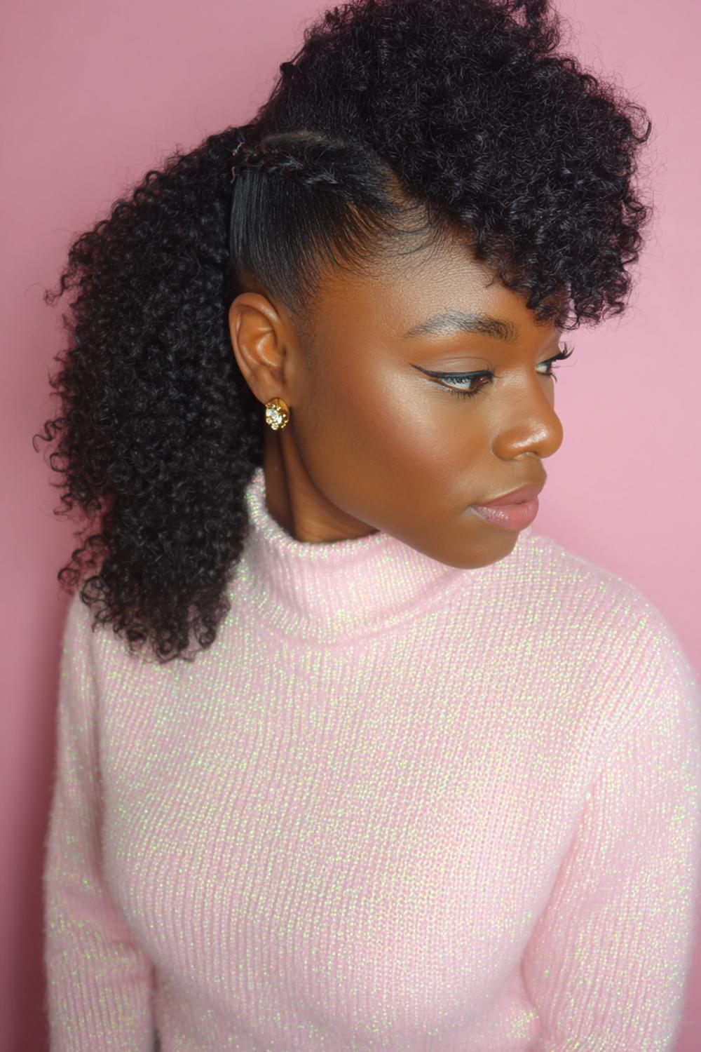 15. Modern Hair Looks 2026: Coily Wash-and-Go With Elongated Definition and Soft Shine
