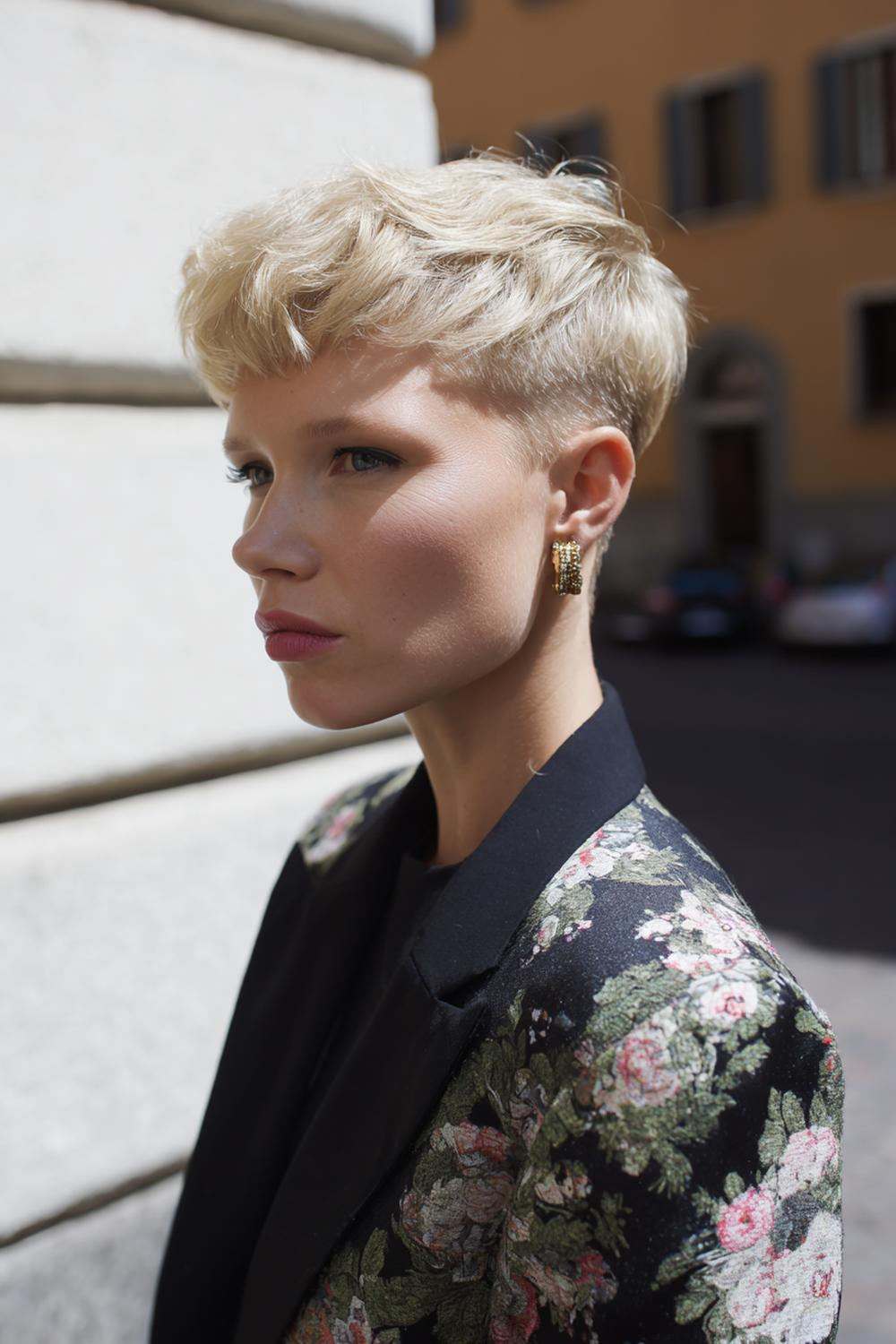 3. Modern Hair Looks 2026: Sculpted Pixie With Piecey Crown and Clean Taper