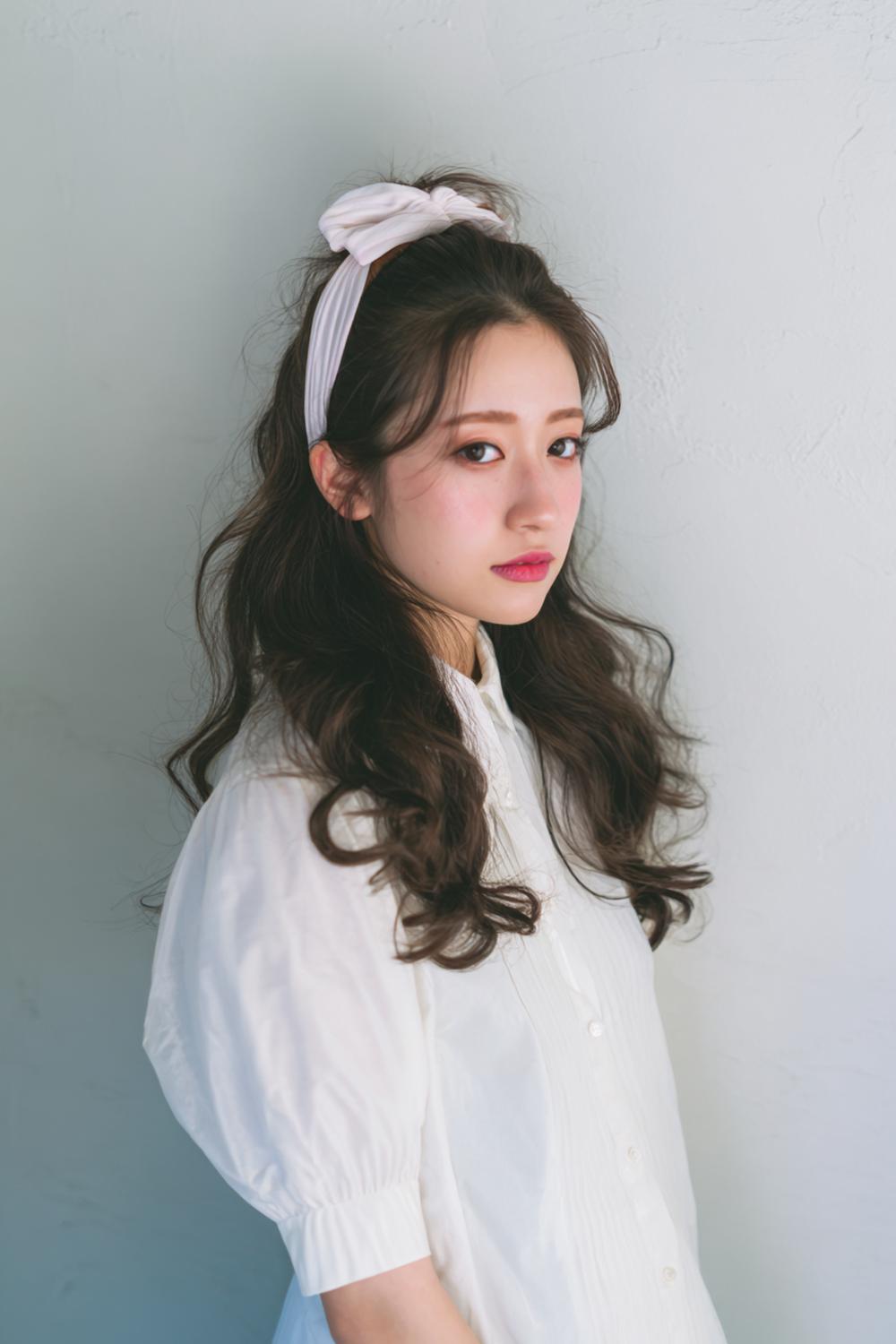 18. New Hairstyles 2026 Half-Up Bow Tie with Soft Volume Crown