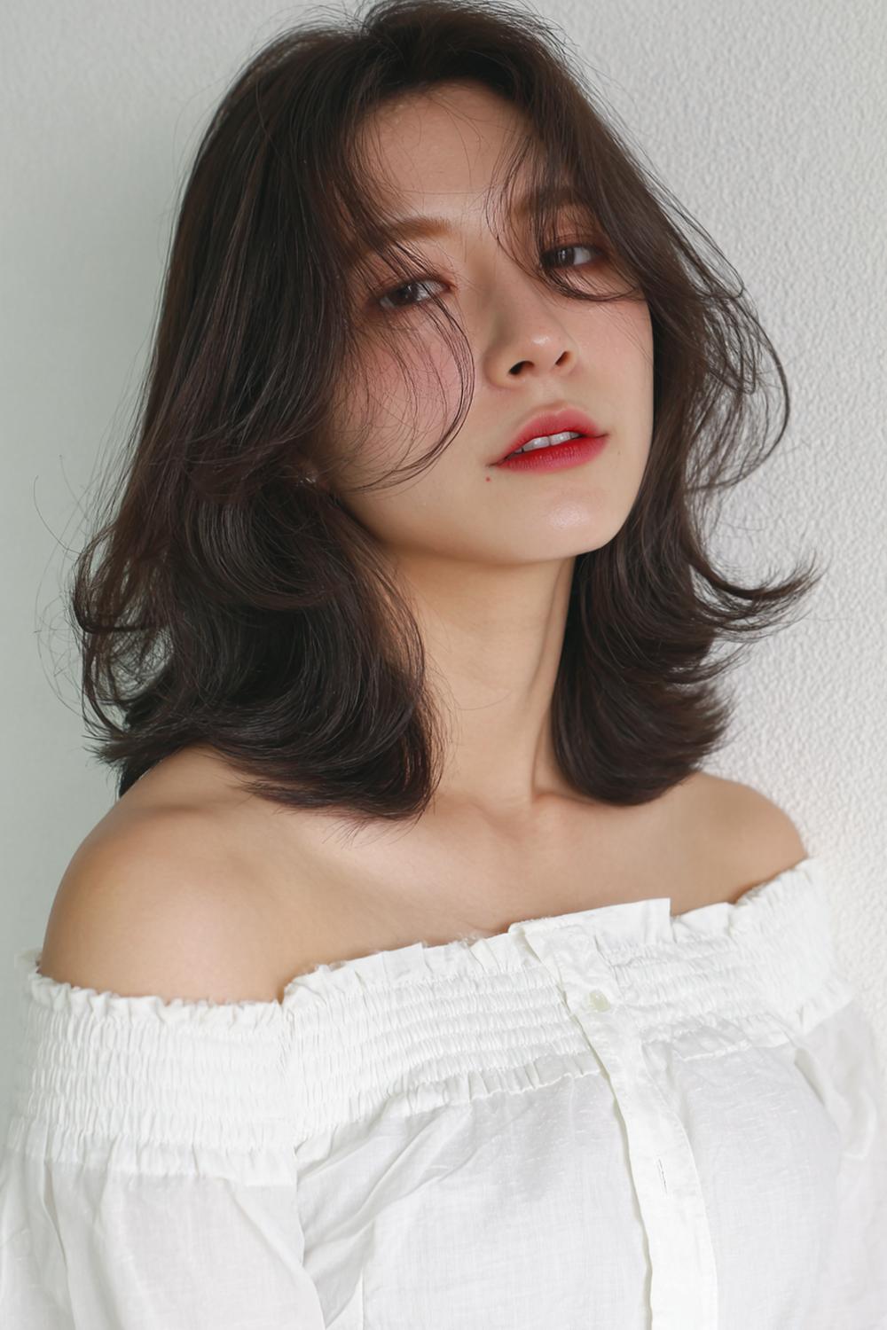 2. New Hairstyles 2026 Collarbone Lob with Invisible Layers