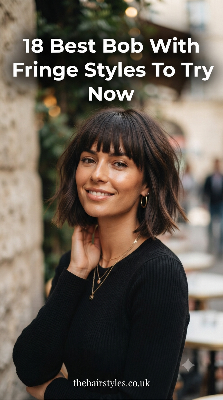 18 Best Bob With Fringe Styles To Try Now