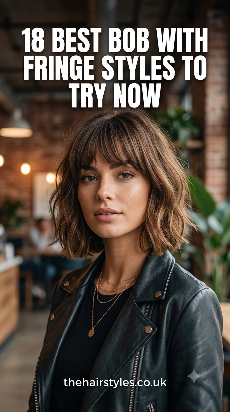 18 Best Bob With Fringe Styles To Try Now