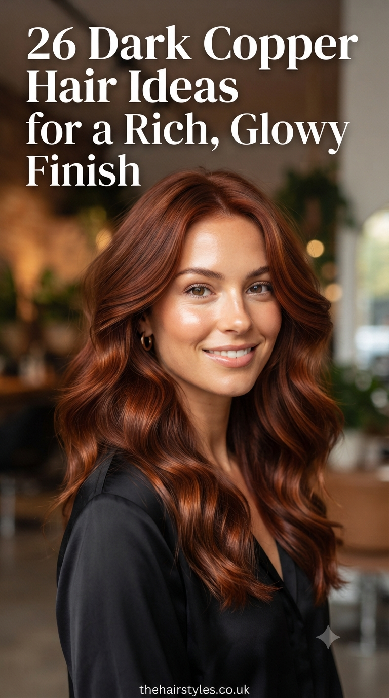 26 Dark Copper Hair Ideas for a Rich, Glowy Finish