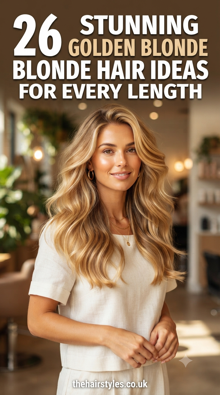 26 Stunning Golden Blonde Hair Ideas For Every Length