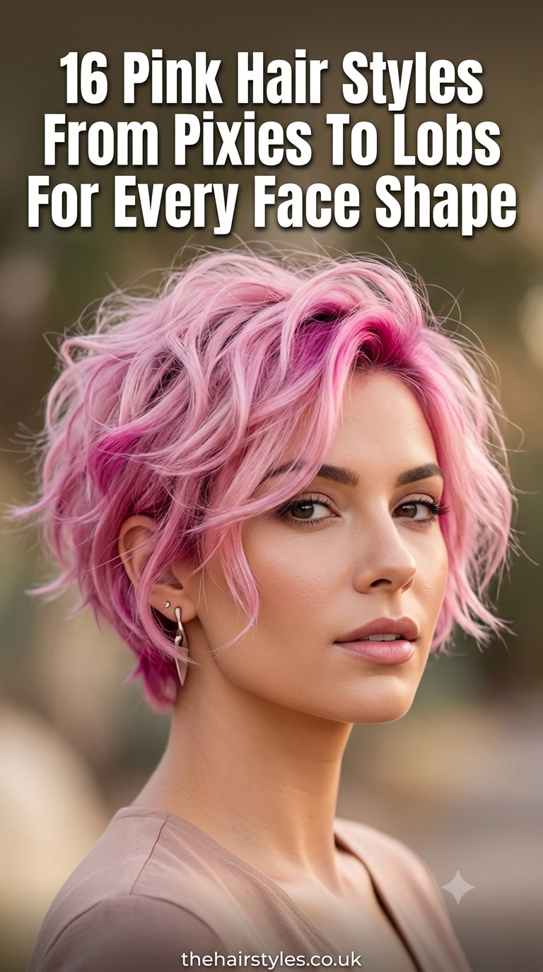 16 Pink Hair Styles From Pixies To Lobs For Every Face Shape