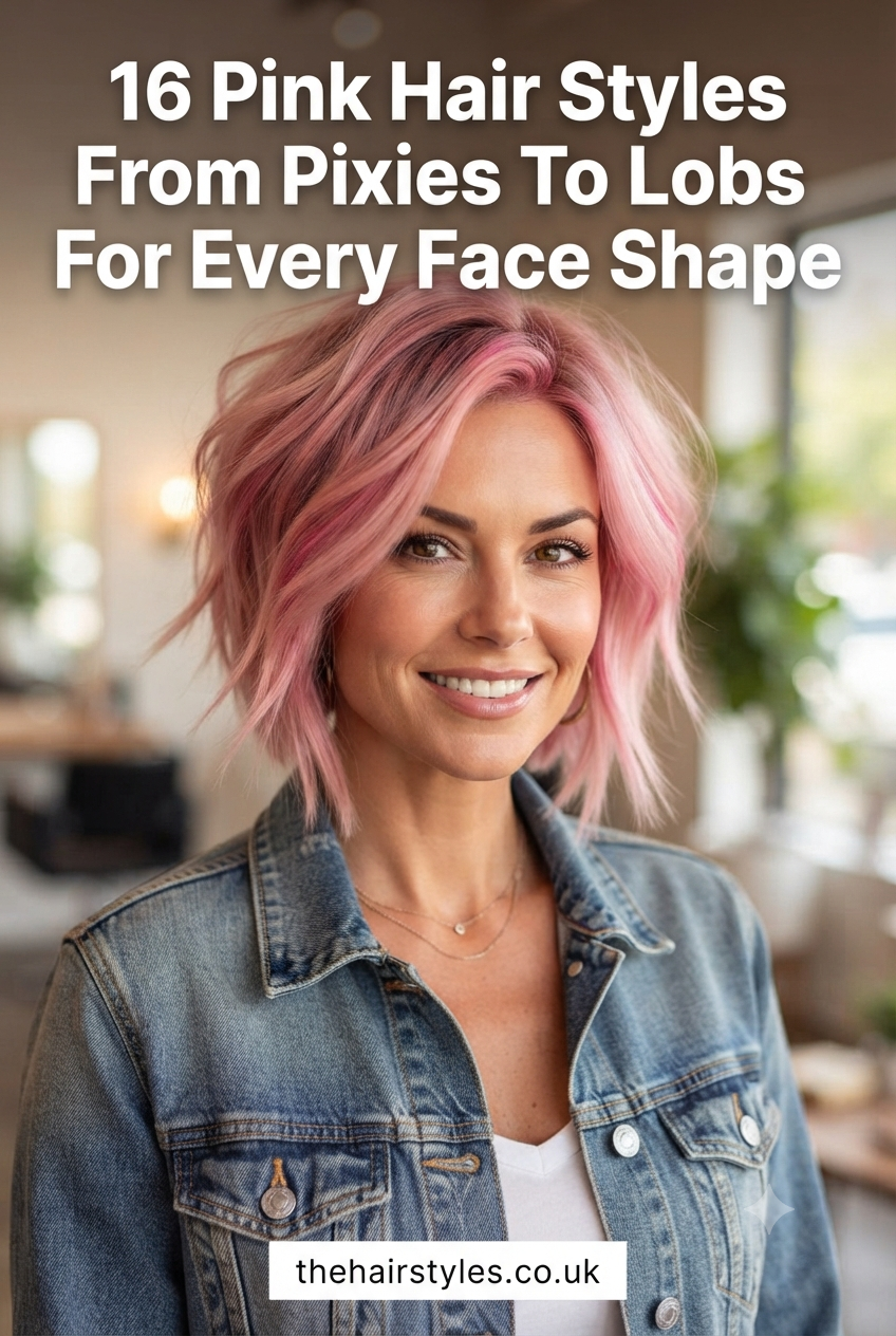 16 Pink Hair Styles From Pixies To Lobs For Every Face Shape