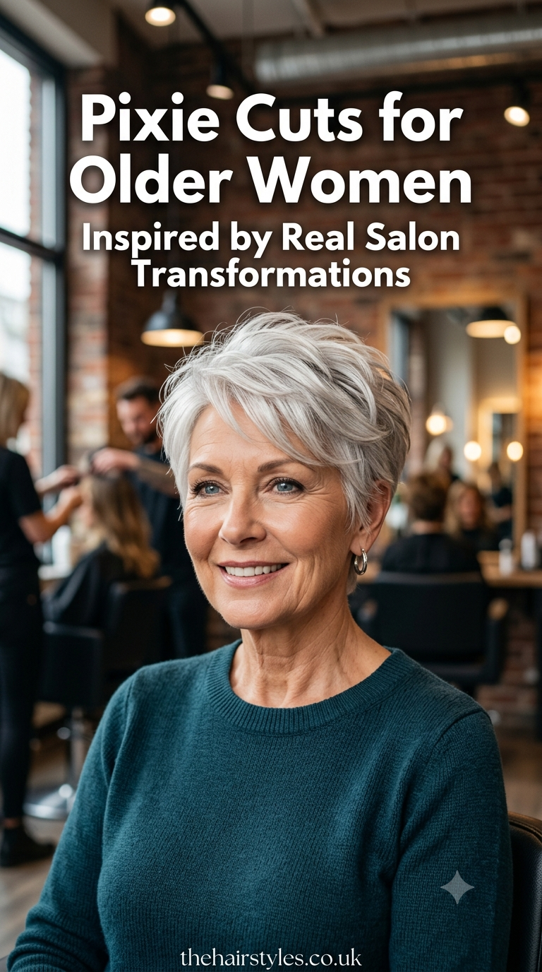 Pixie Cuts for Older Women Inspired by Real Salon Transformations