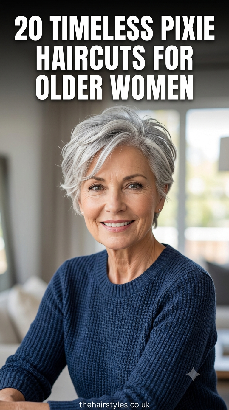20 Timeless Pixie Haircuts For Older Women