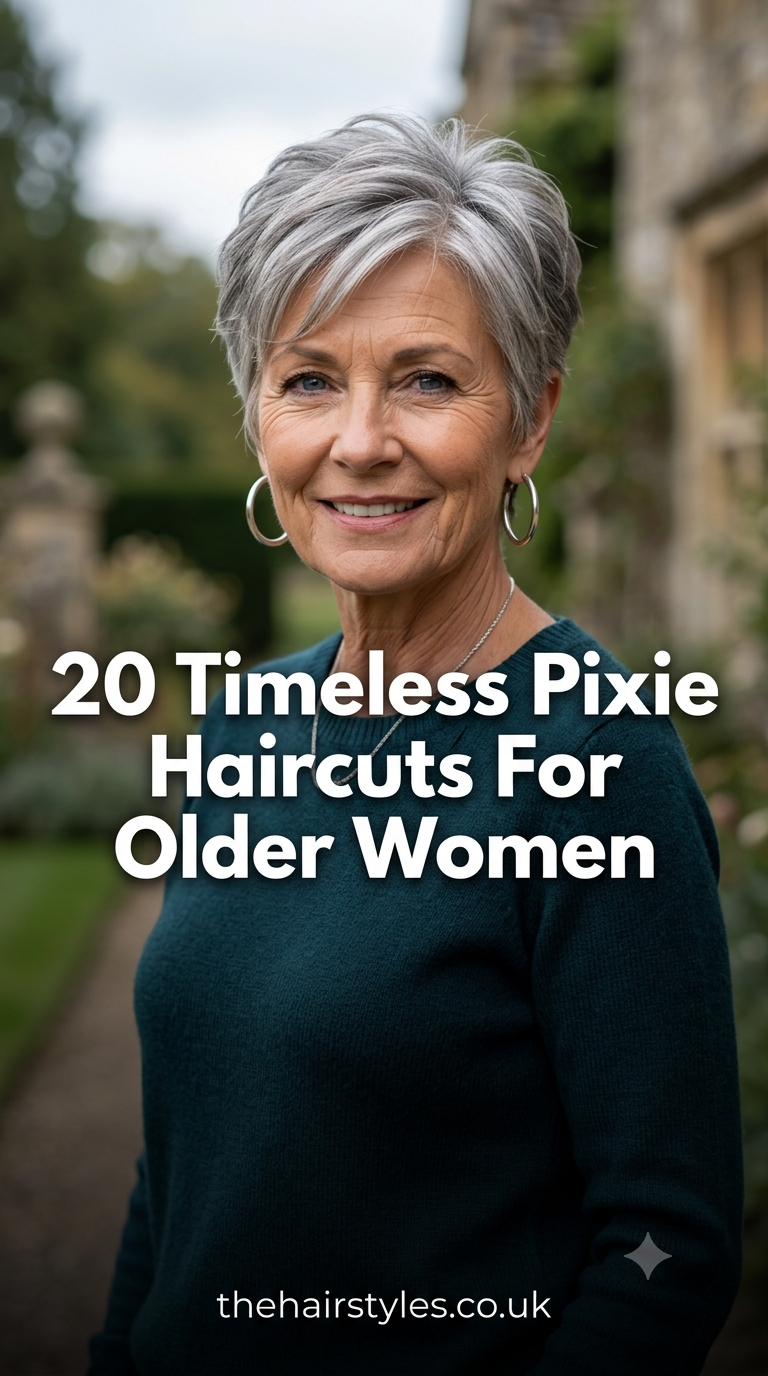 20 Timeless Pixie Haircuts For Older Women