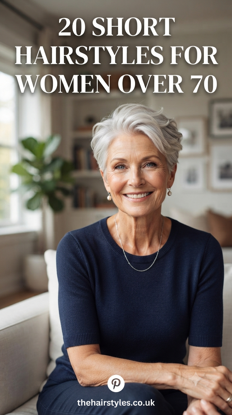 20 Short Hairstyles For Women Over 70
