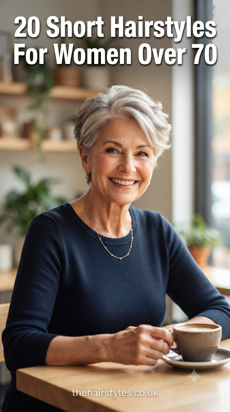 20 Short Hairstyles For Women Over 70