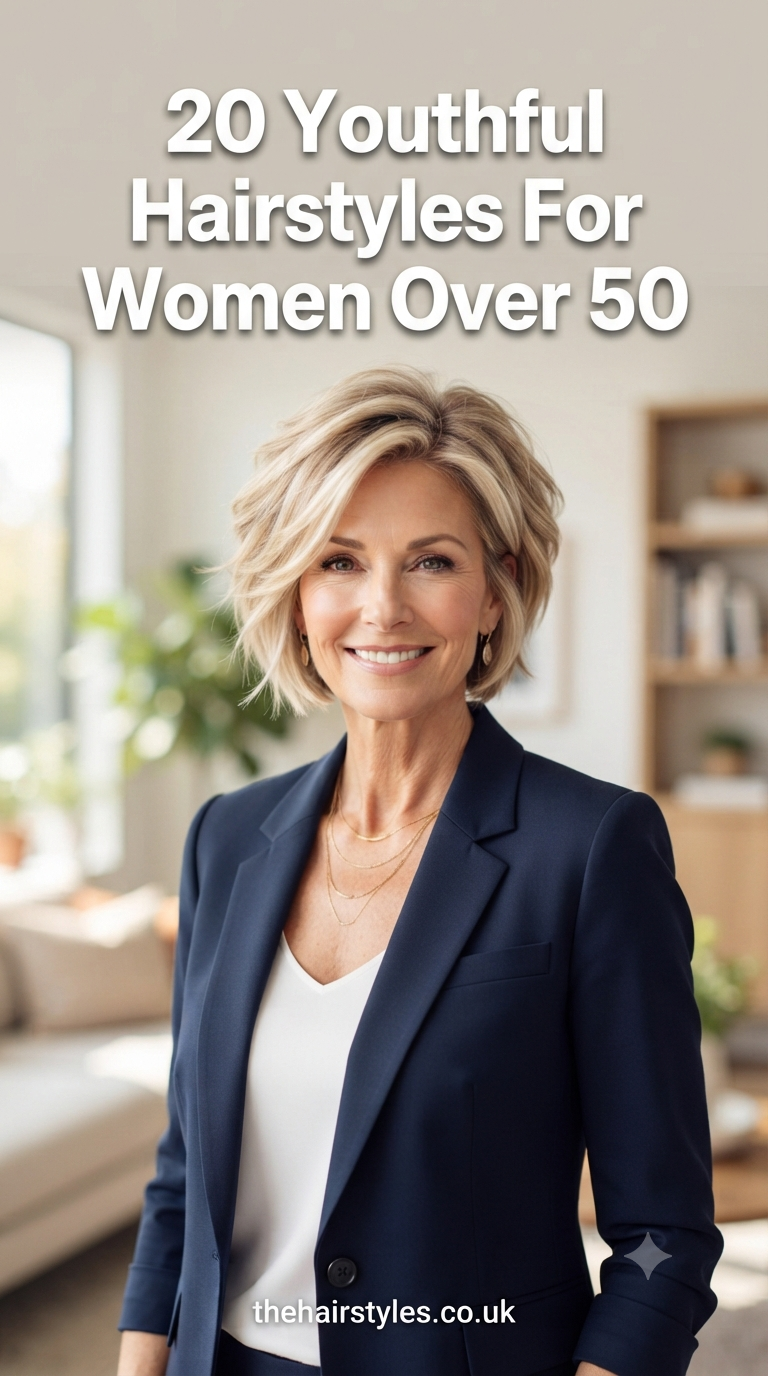20 Youthful Hairstyles For Women Over 50