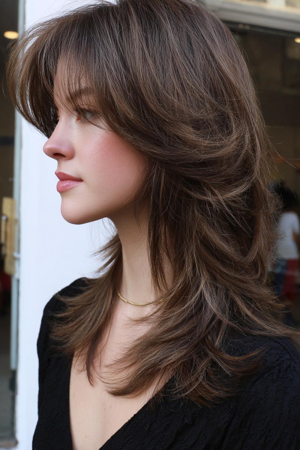 13. Pinterest Hair Inspiration 2026: Soft Shag with Feathered Layers and Lived-In Texture